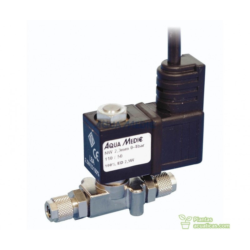 Valvula solenoide para gas 3,5w. 1/8"Aquamedic Valvula solenoide para gas 3,5w. 1/8"Aquamedic